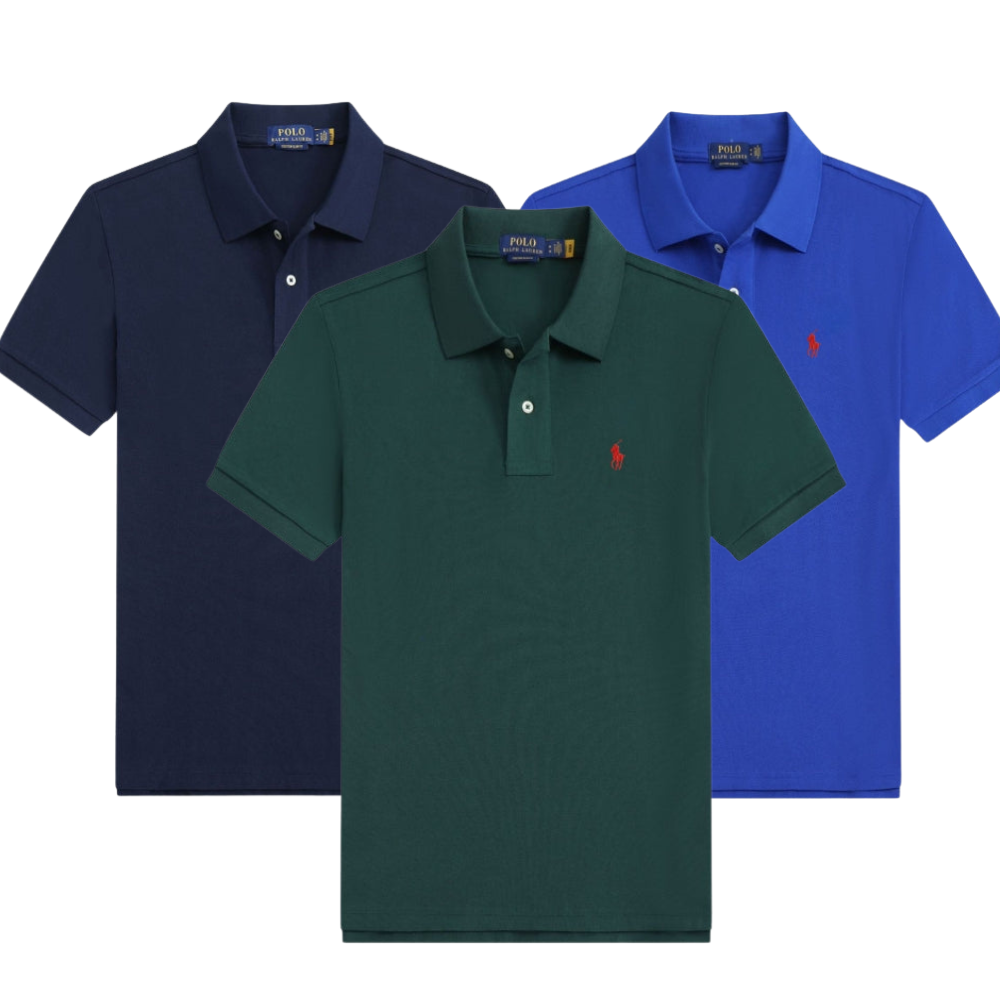 [1 kaufen, 3 erhalten] Klassisches Luxus-Poloshirt