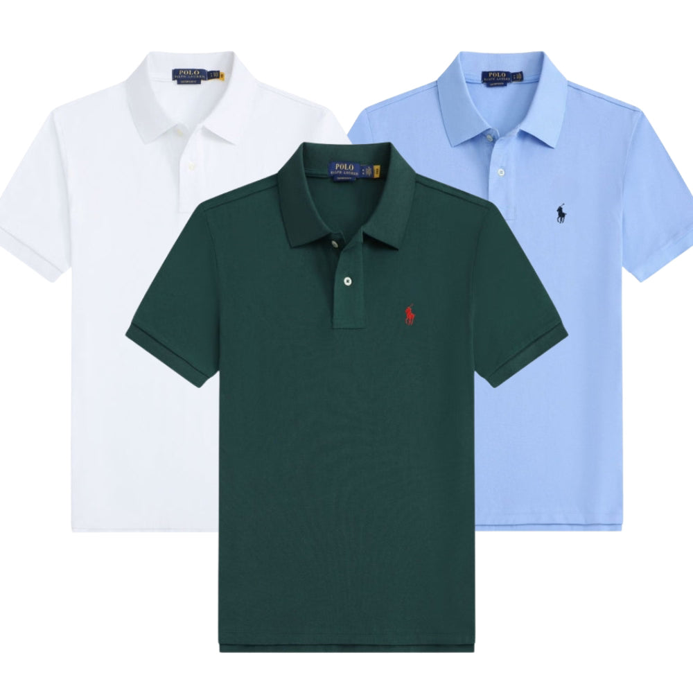 [1 kaufen, 3 erhalten] Klassisches Luxus-Poloshirt