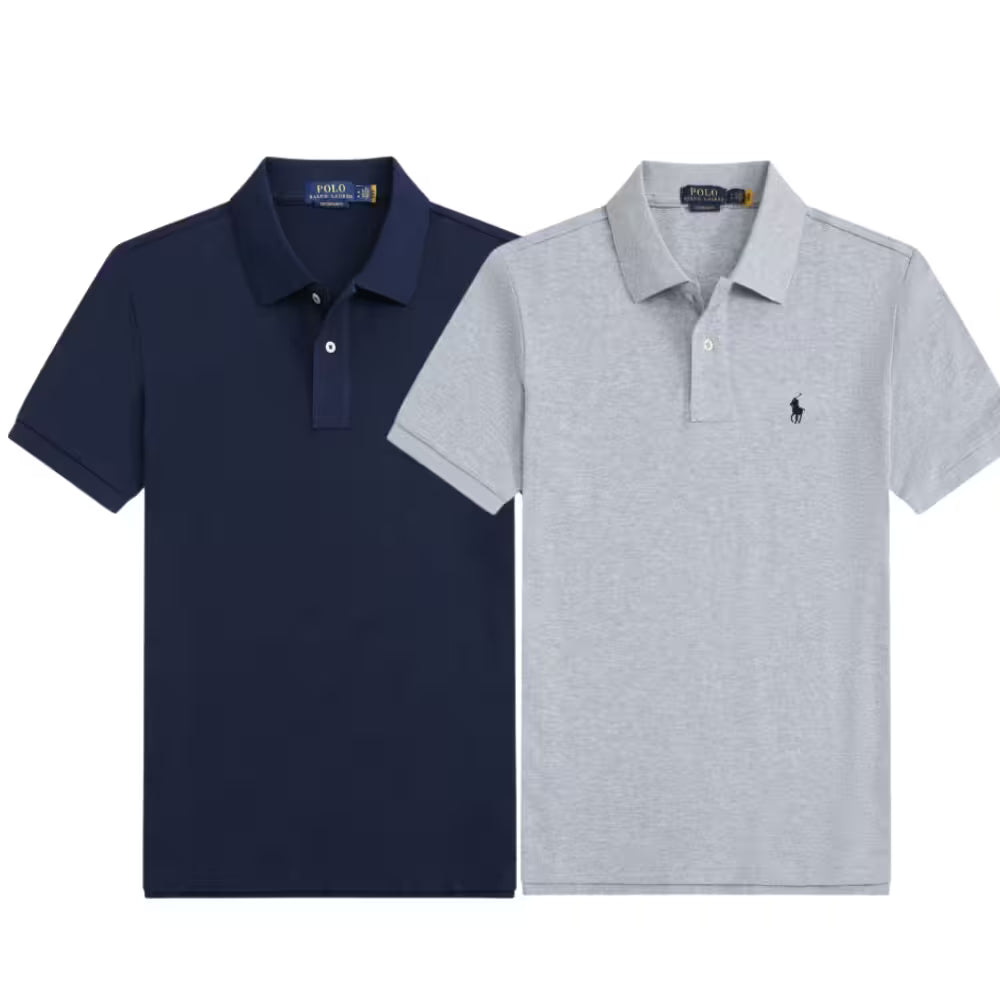 [1 kaufen, 2 erhalten] Klassisches Luxus-Poloshirt