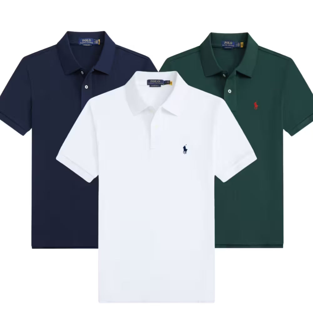 [1 kaufen, 3 erhalten] Klassisches Luxus-Poloshirt
