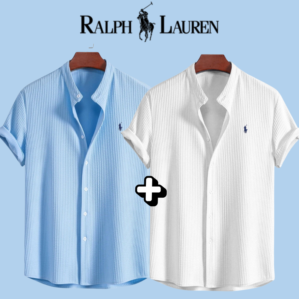 [1 kaufen, 2 erhalten] Luxus-Poloshirt